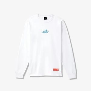 New 100T No Camping LS White - Large